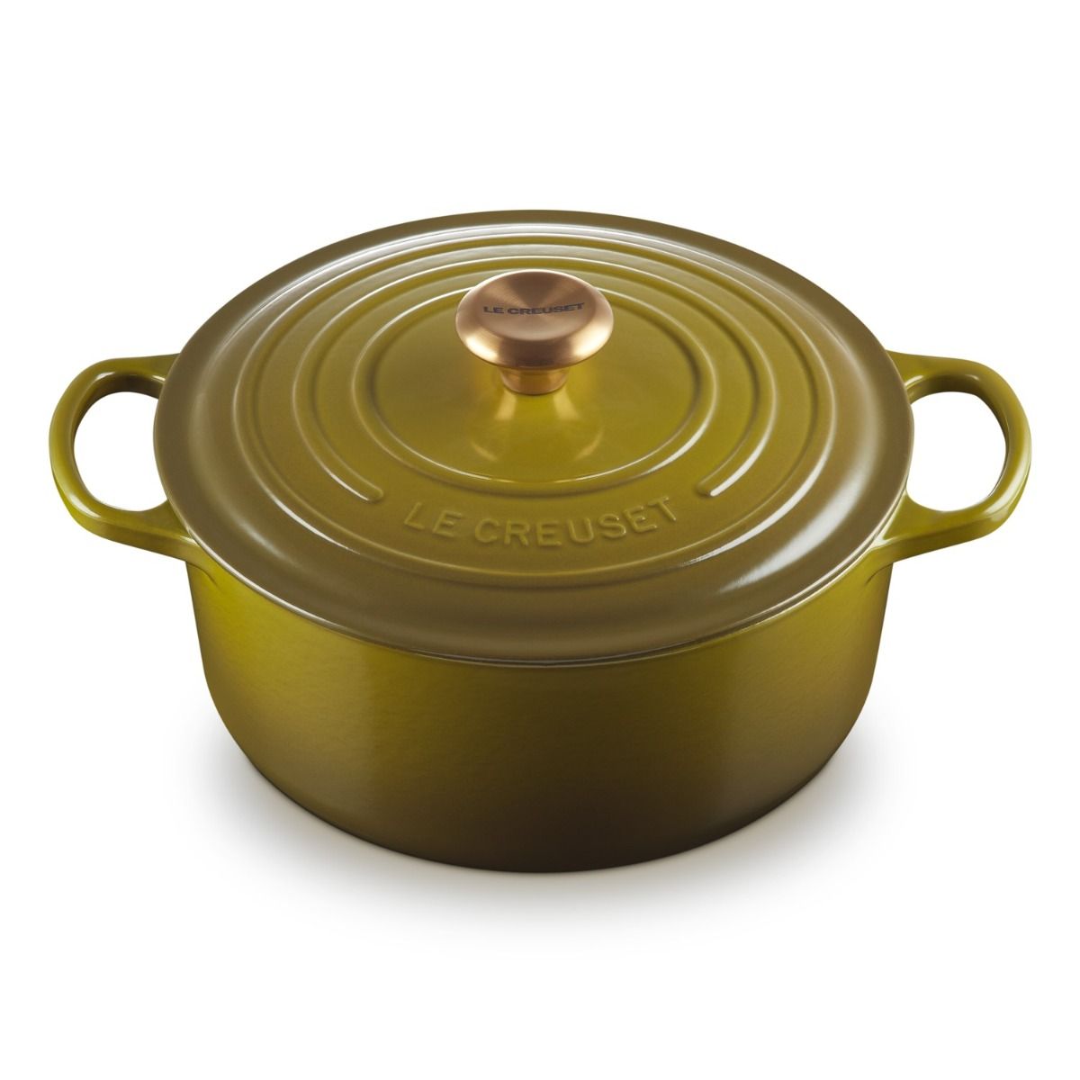 5.5 Qt. Round Signature Dutch Oven (Olive) | Le Creuset