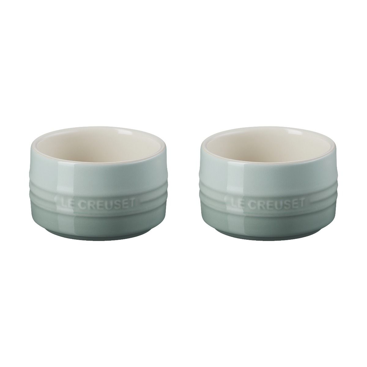 7oz Straight Walled Ramekin Set of 2 (Sea Salt) | Le Creuset