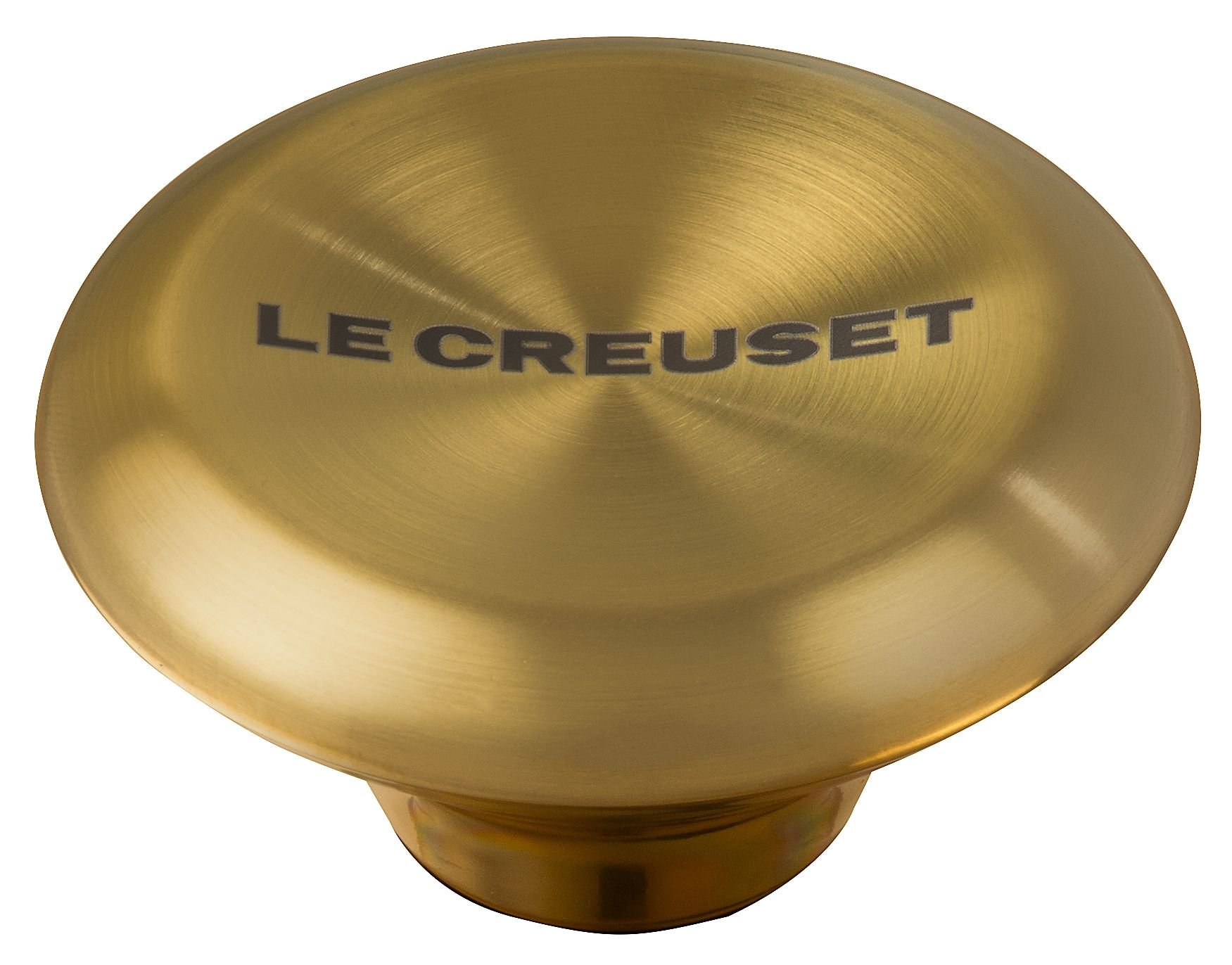 Le Creuset Bear stainless steel knob light gold for signature model pot New
