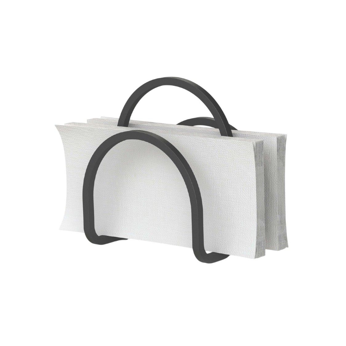 PITBVO Napkin Holder, 2 Pack Clear Acrylic Napkin Tissue