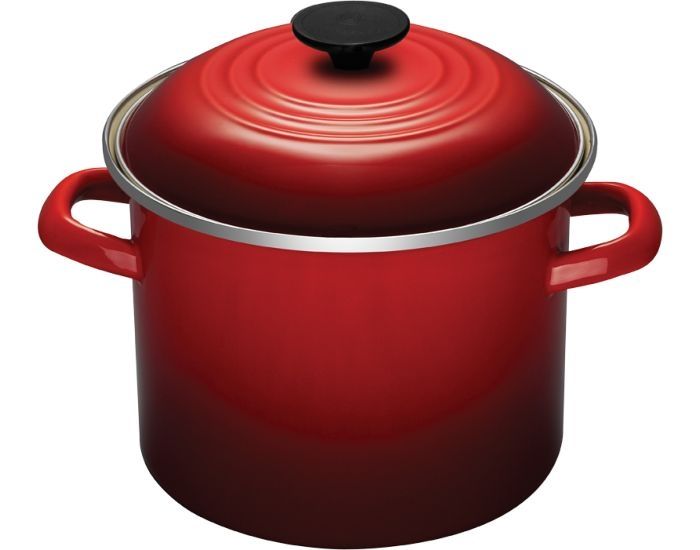 6 Qt Stock Pot (Cerise/Cherry Red), Le Creuset