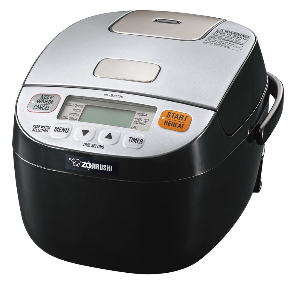 Zojirushi Micom Rice Cooker & Warmer Silver Black