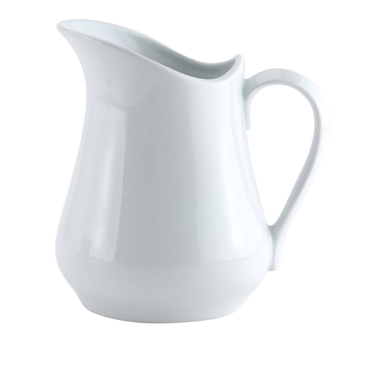 Harold Imports White Porcelain Pitcher (8 oz) | Everything