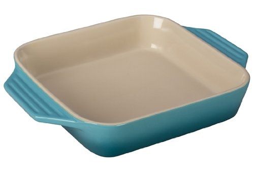 Le Creuset Casserole Dish 9x9 Brownie Pan Blue 10-45 UNUSED no box MINT