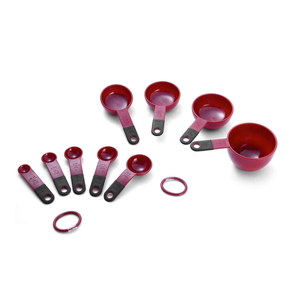 Kitchenaid Set of 4 Dishwasher Safe Measuring Cups, Assorted Color