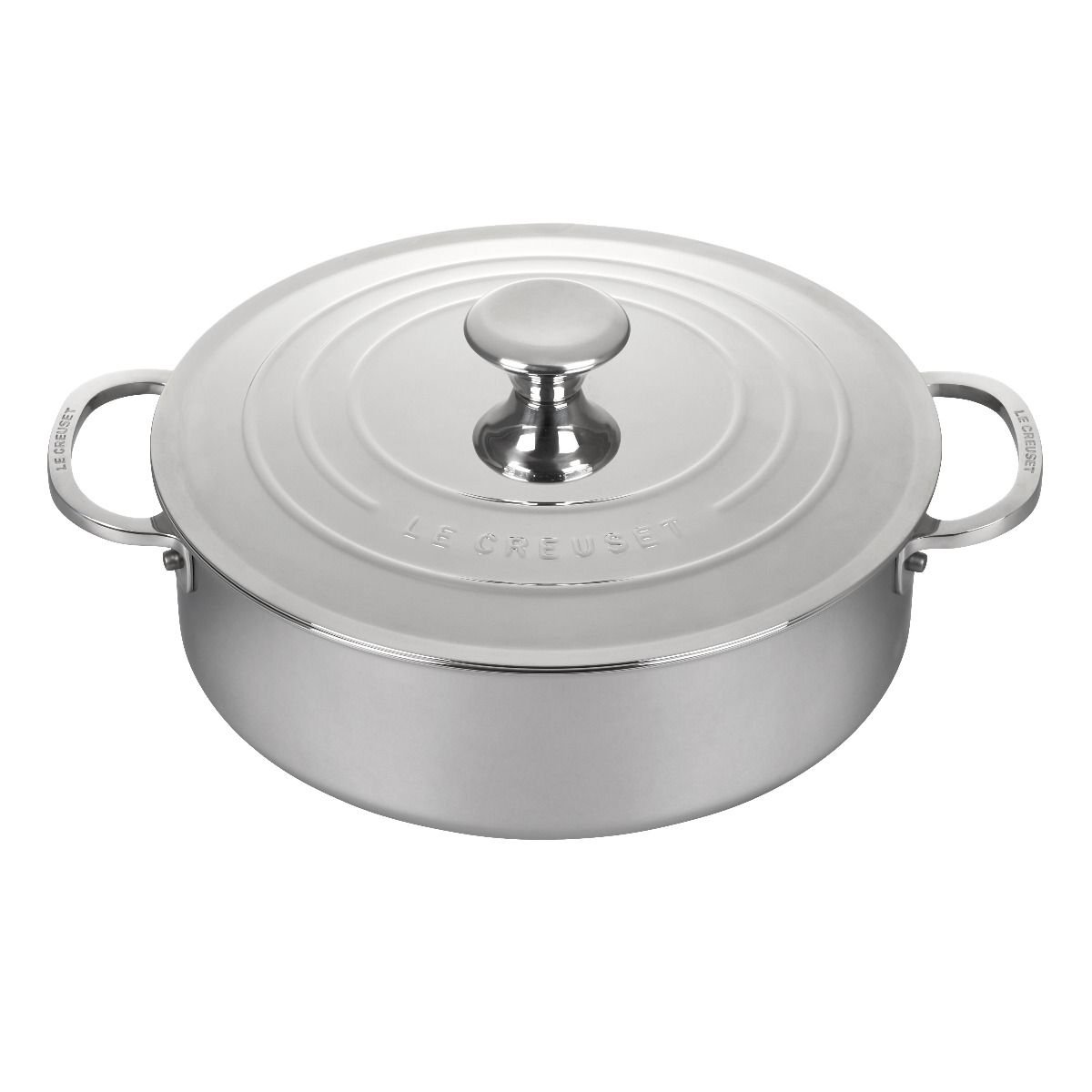  Le Creuset Tri-Ply Stainless Steel 8 Fry Pan, Small: Home &  Kitchen