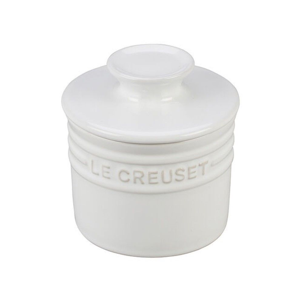 Le Creuset Butter Crock | White