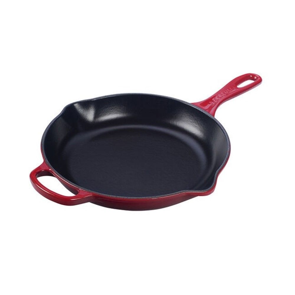 LE CREUSET グリルパン レッド Le Creuset ルクルーゼ ビストロ グリルパン 31cm チェリー