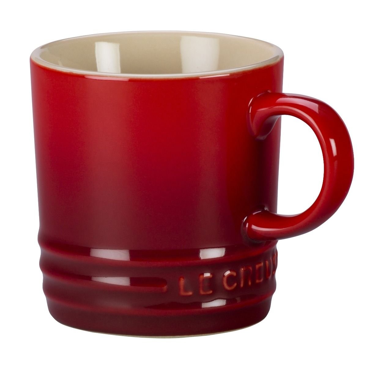 Le Creuset CERISE + ARTICHAUT 2 Mini Espresso Mugs Cups 100ml 3.5oz NEW