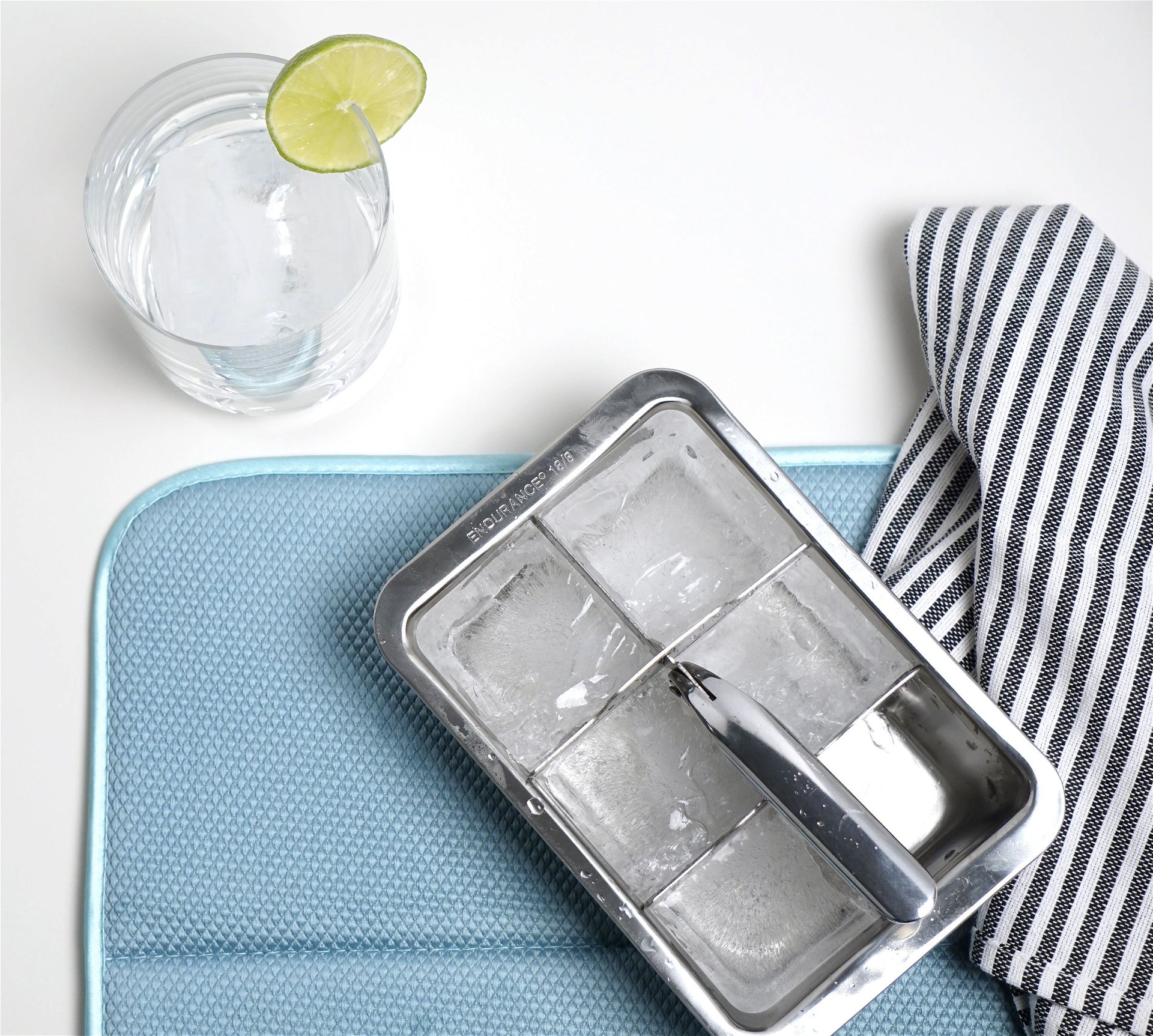 Endurance Stainless Steel Ice Cube Tray