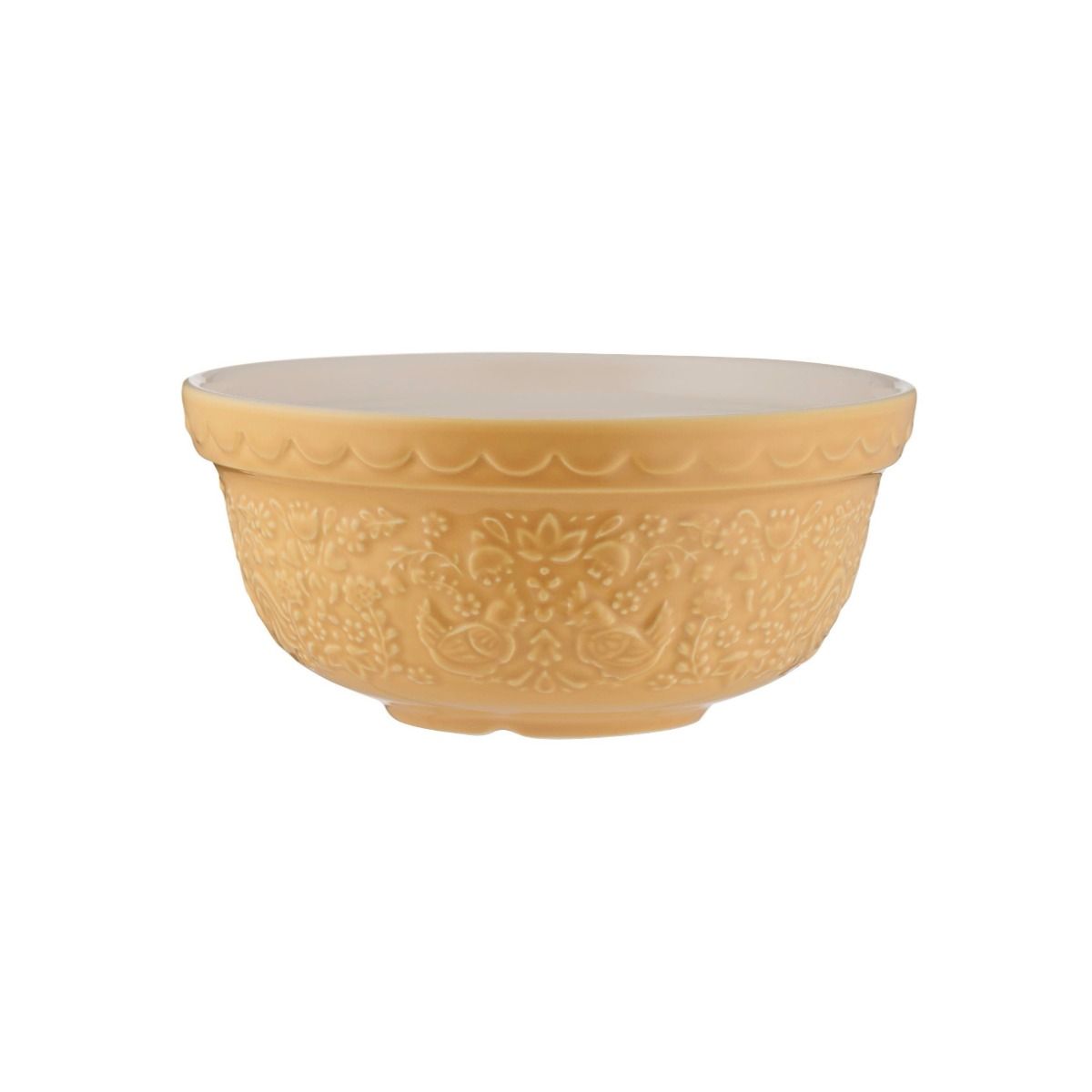 Mason Cash Home to Roost S30 (1.25 Qt) Mixing Bowl | Buttercup Yellow