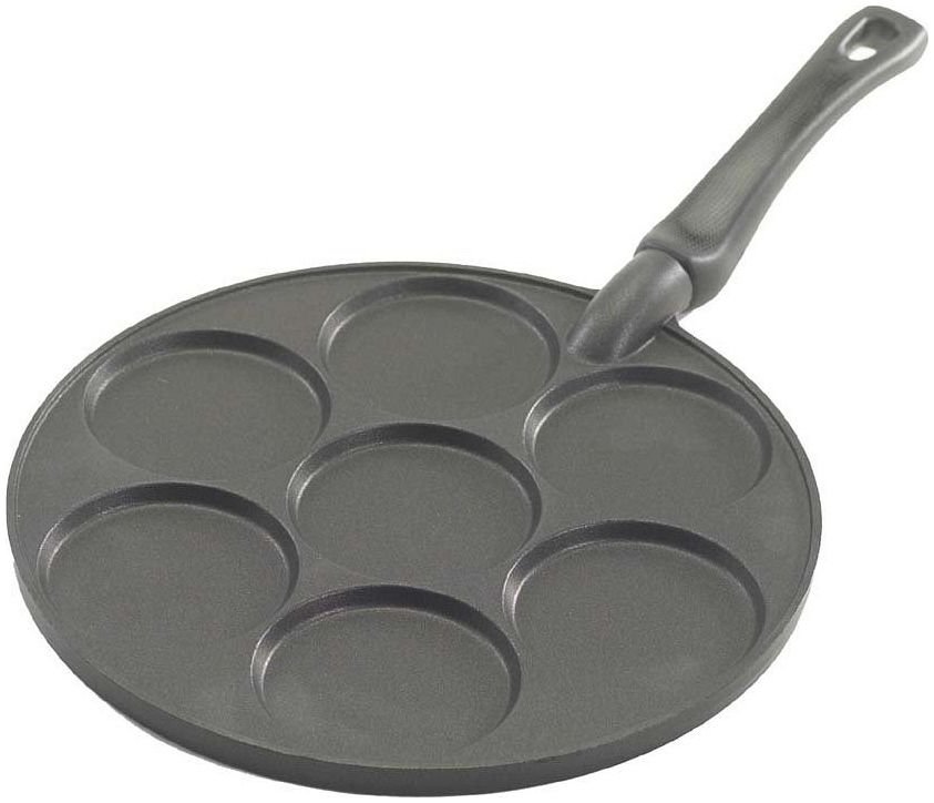Silver Dollar Pancake Pan for Kids, Mini Pancakes Maker, Nonstick