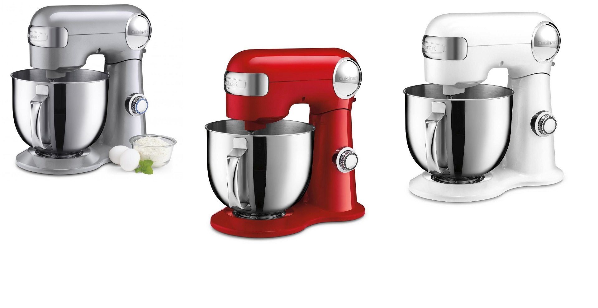 Cuisinart 5.5-Quart 12-Speed Red Residential Stand Mixer in the Stand Mixers  department at