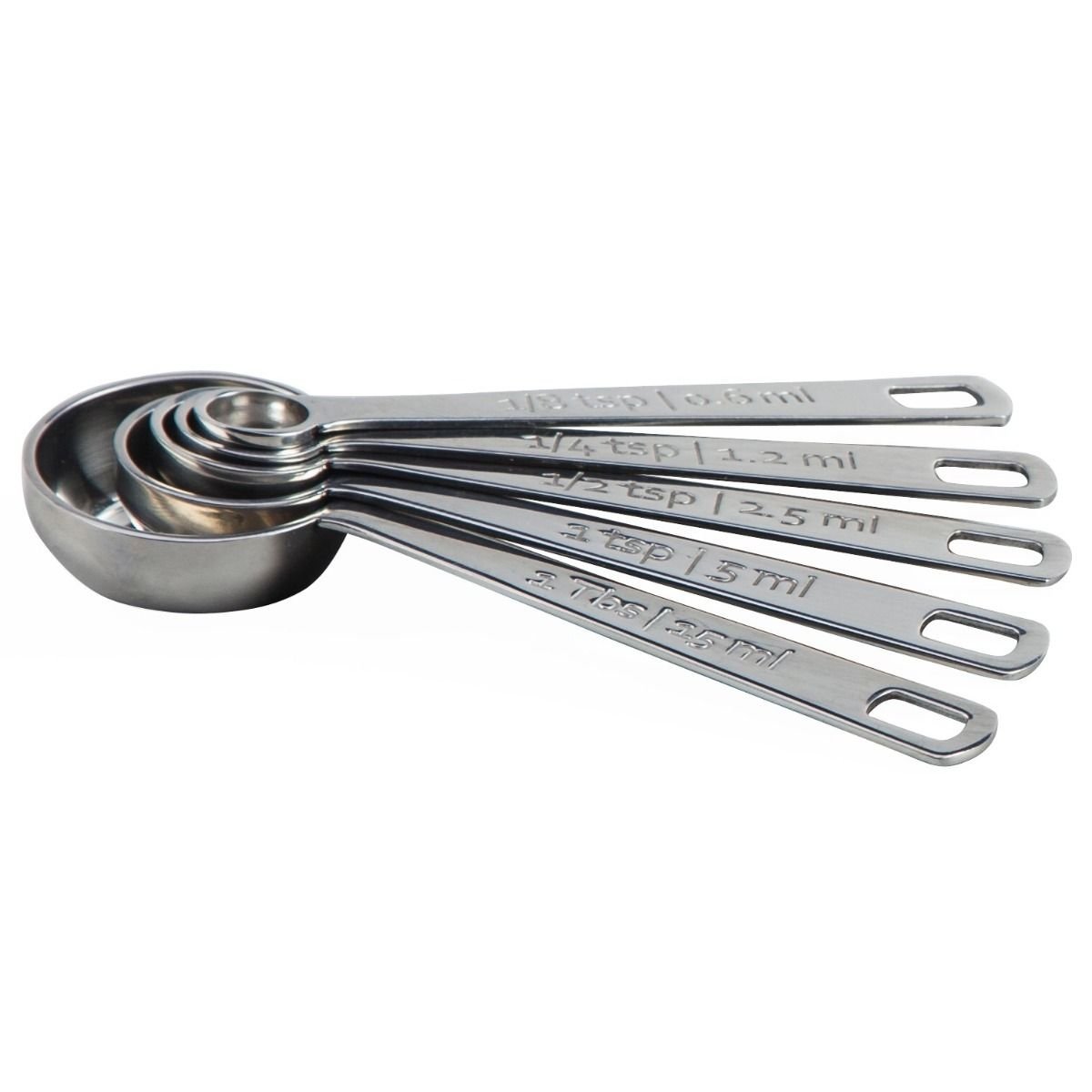 Le Creuset 5-Piece Stainless Steel Measuring Spoons Set