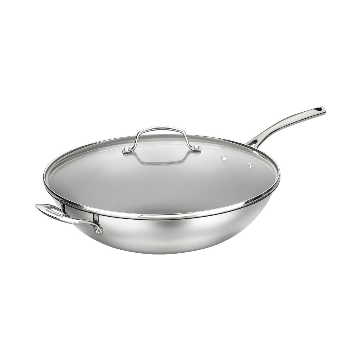 Cuisinart Forever Stainless Nonstick Skillet with Helper Handle, 12
