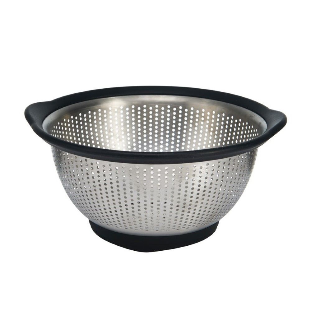 KitchenAid Universal 3 Qt. Colander | Black & Stainless Steel