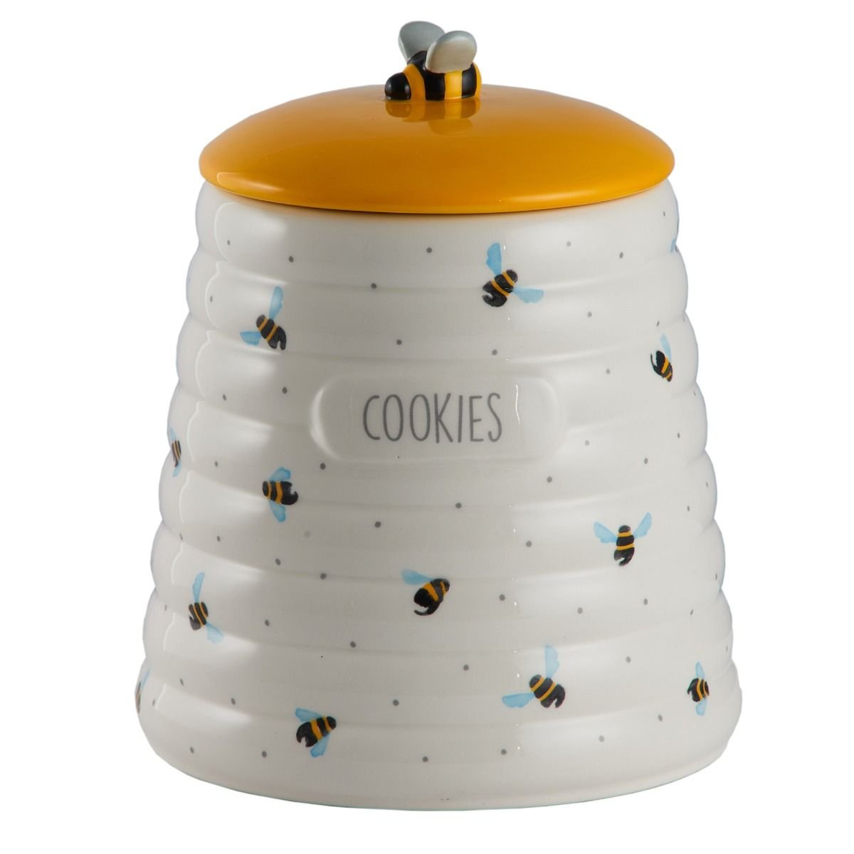 Beehive Marble Cookie Jar Small - Black