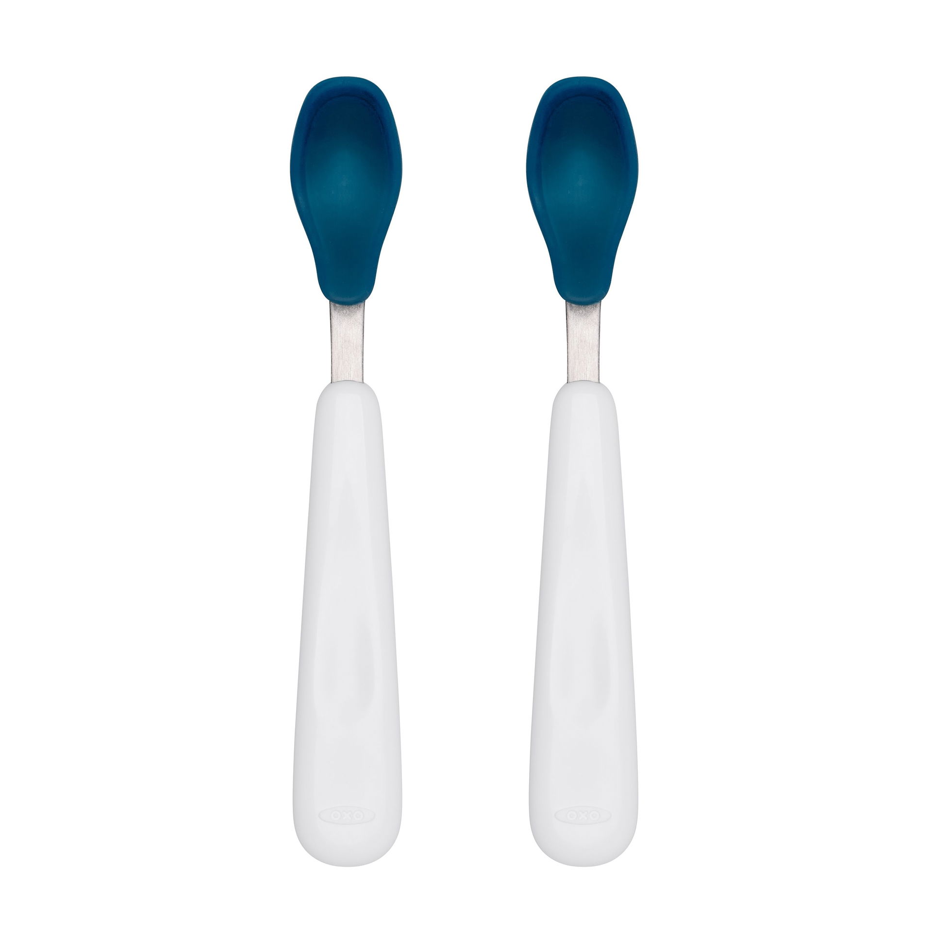 OXO TOT Feeding Spoon Set With Soft Silicone For Baby Toddler Kid BPA PVC  Free