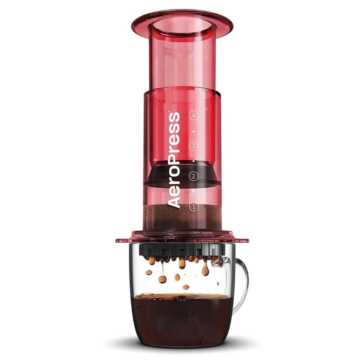 Aeropress クリア AeroPress Clear Coffee Maker | Single Cup Coffee Maker
