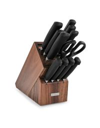 image shows Wusthof Partner 12-Piece Knife Block Set  against a blank, white background