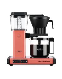 Moccamaster KBGV Automatic Drip Stop Coffee Maker (Sorbet) against a white background