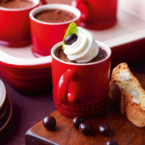 3oz Demitasse Cup/Espresso Mug (Cerise/Cherry Red), Le Creuset