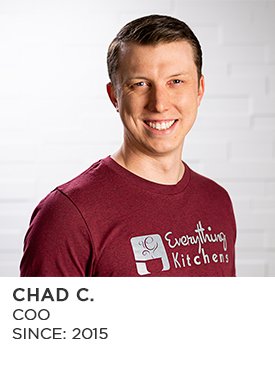 Chad C., President and COO, Since 2015