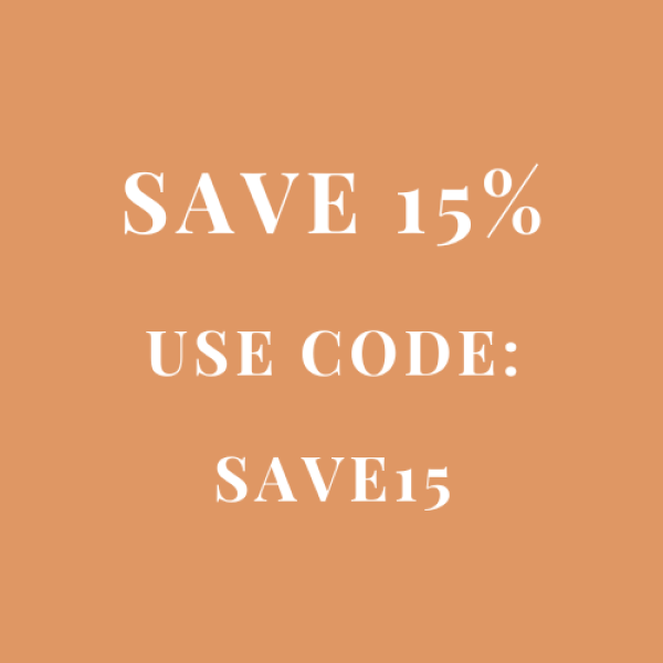 save 15 percent use code save 15