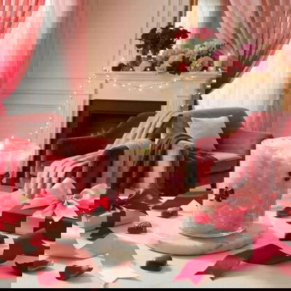 Ribbons and Bows Candle