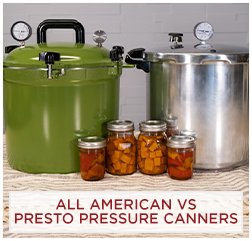 All American VS Presto Pressure Canners