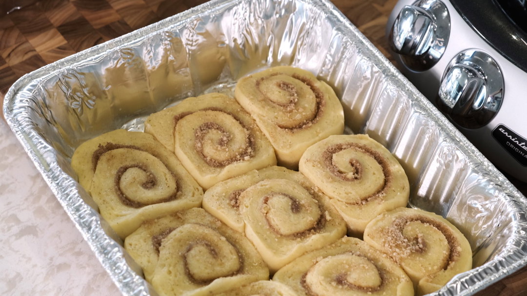 Ankarsrum Mixer Cinnamon Rolls