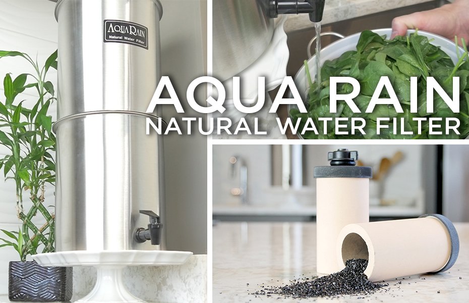 Aqua Rain Natural Gravity Water Filter System