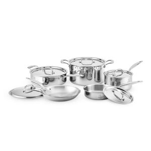 Heritage Steel Cookware Stainless Steel Cookware Set | 10-Piece