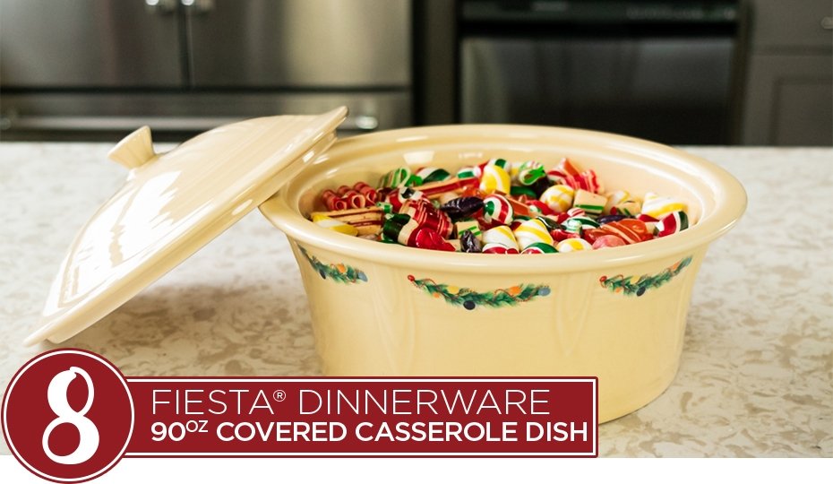 Best Kitchen Gifts of 2019 - #8 Fiesta Dinnerware 90oz Covered Casserole Dish