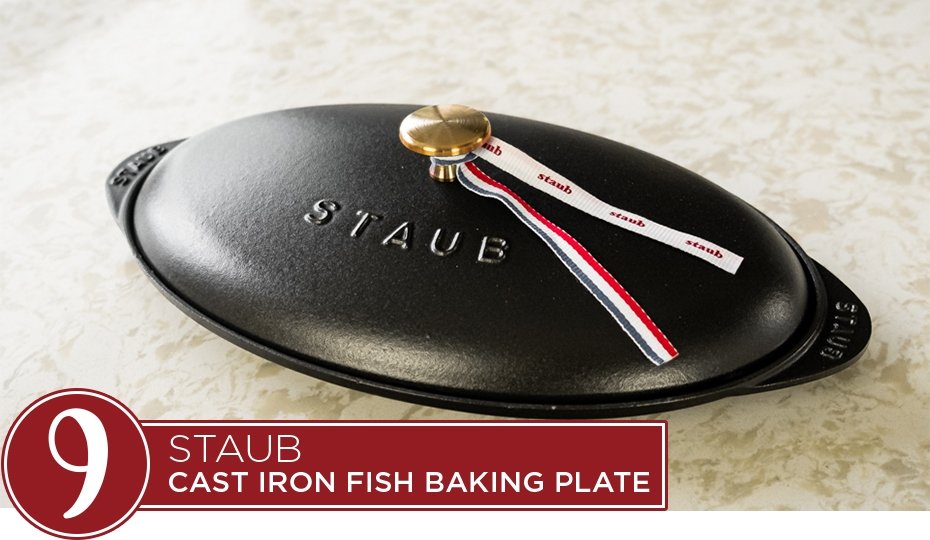 Top Kitchen Gifts -  Staub Cast Iron Fish Baking Plate
