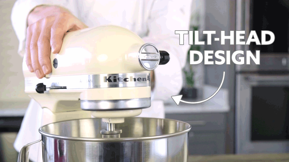 KitchenAid Tilt-Head Design