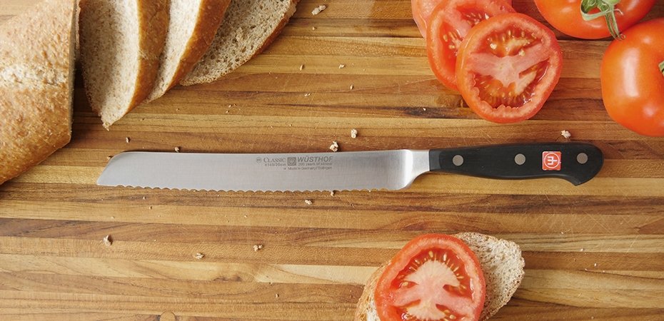 Serrated Bread Knife - Essential Kitchen Knives