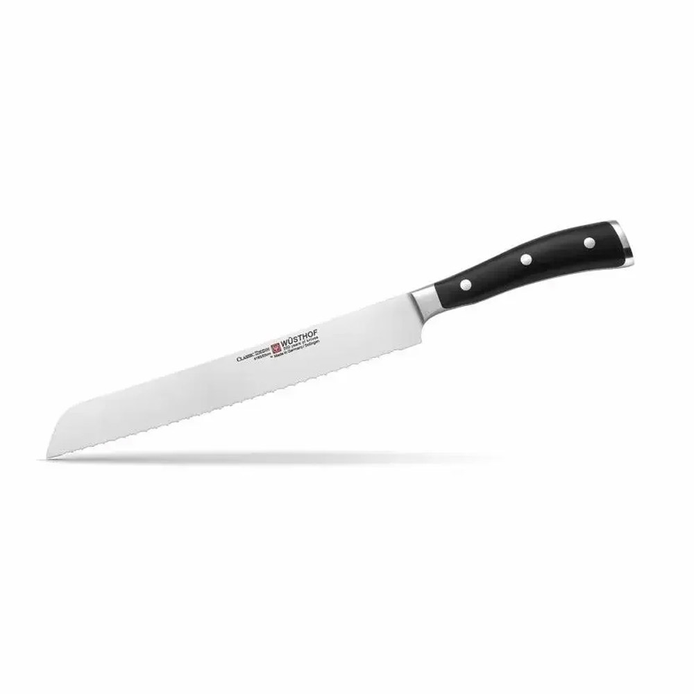 Wusthof Classic Ikon 9 Double-Serrated Bread Knife