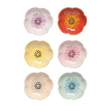 Now Designs by Danica 2oz Pinch Bowls (Set of 6) | Flower