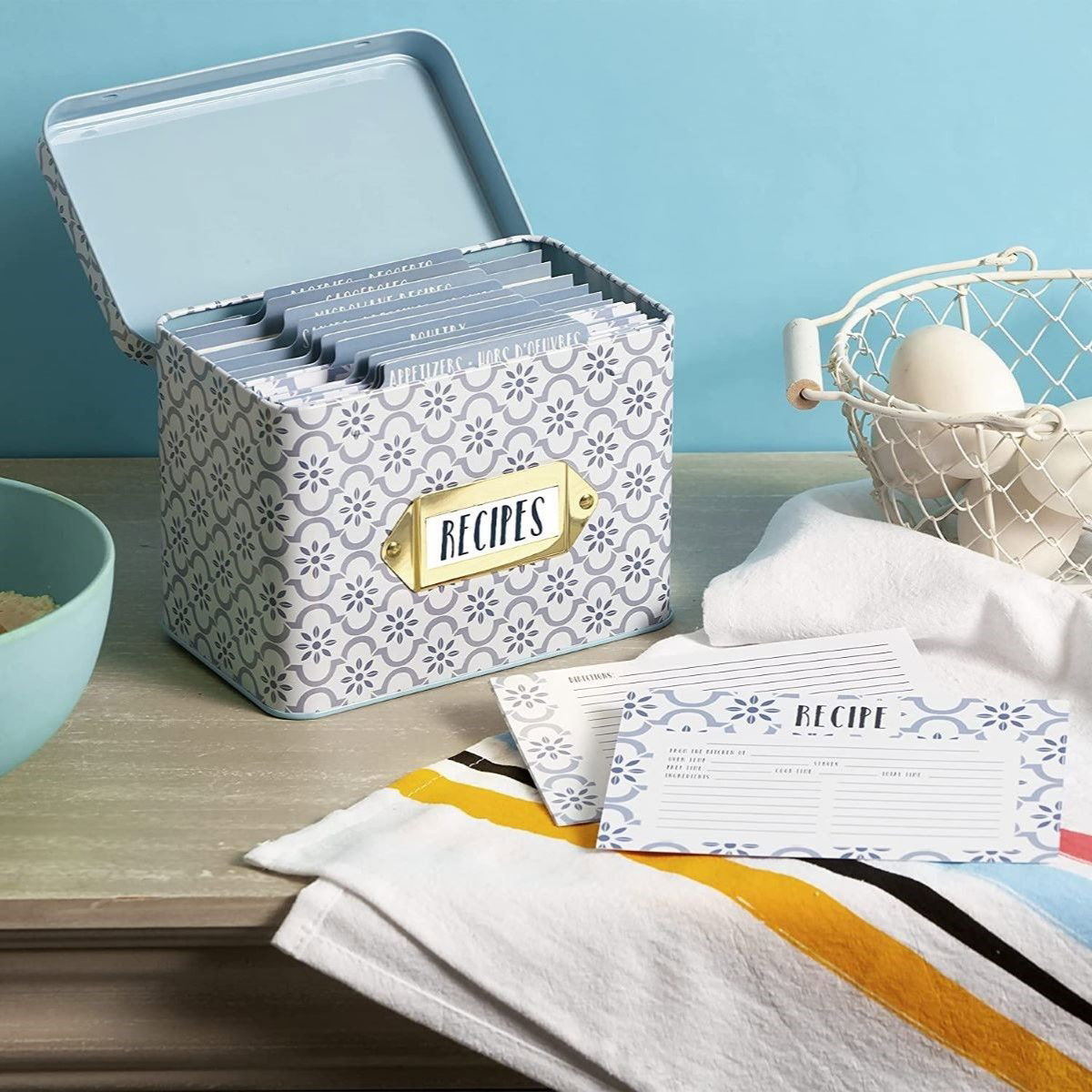 CR Gibson Recipe Tins