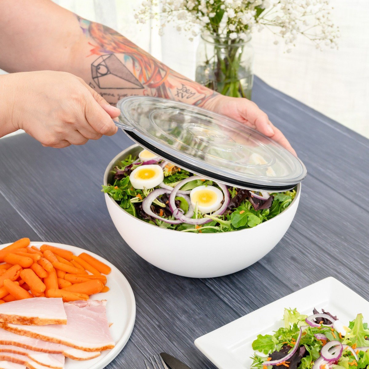 Served Large Bowls
