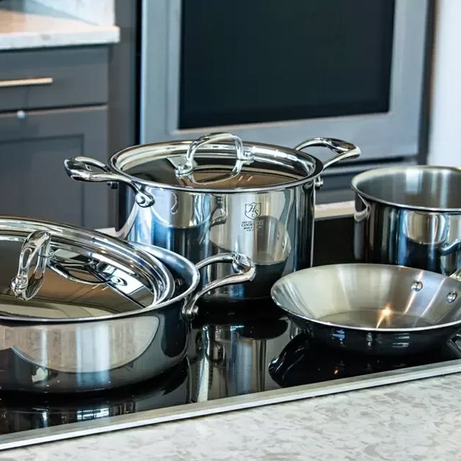 Stainless Steel PFAS-Free Cookware