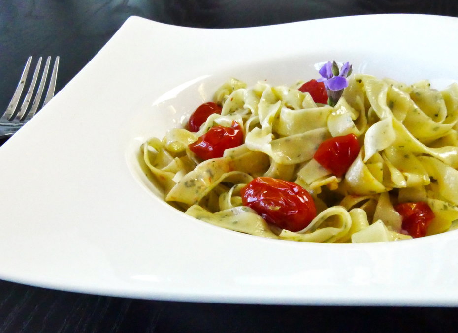 Lemon sage pasta