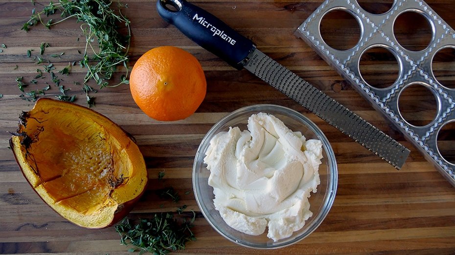 Pumpkin Ravioli Recipe with Askinosie Chocolate - Ingredients