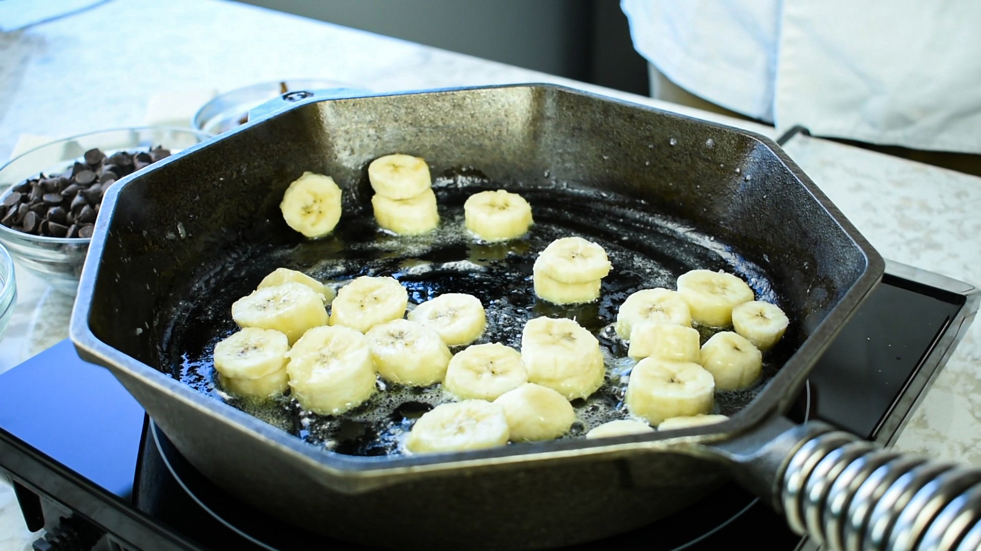 Banana Cookie Butter S'mores Skillet Dip Recipe Finex