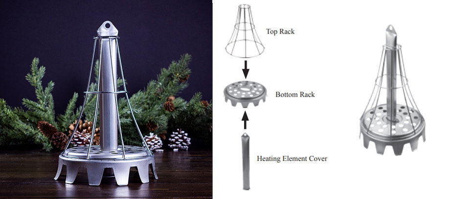 Nesco High-Speed Vertical Turkey Roaster Rack Nesco High-Speed Vertical Turkey Roaster Rack