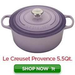 Shop Le Creuset 5.5 Qt. Round Signature Dutch Oven | Provence Purple