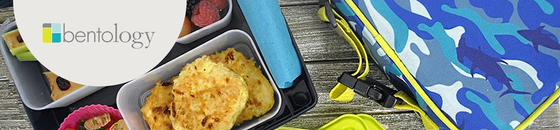 Photo of Bentology lunchbox and container.
