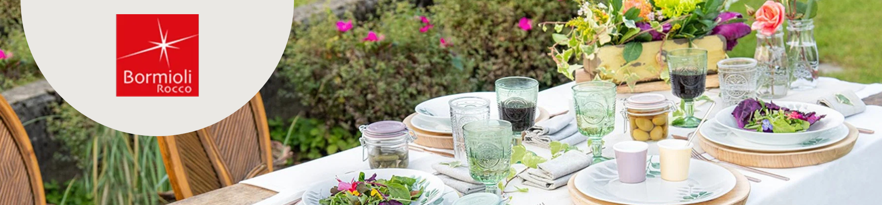 Photo of Bormioli Rocco glassware.