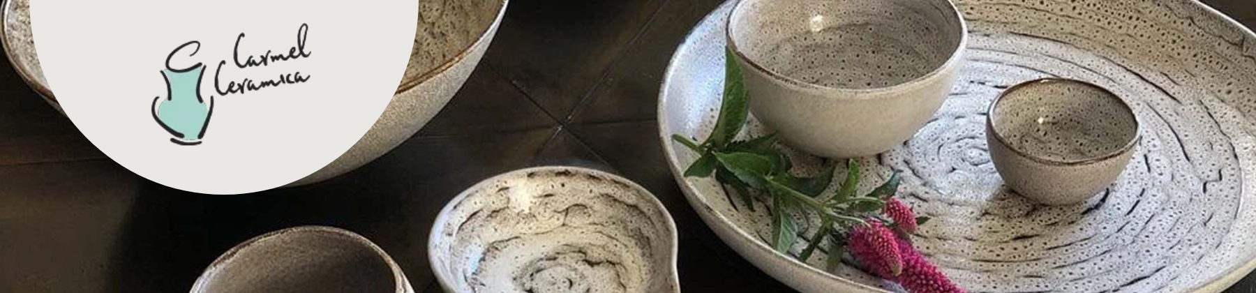 Photo of Carmel Ceramica tabletop.